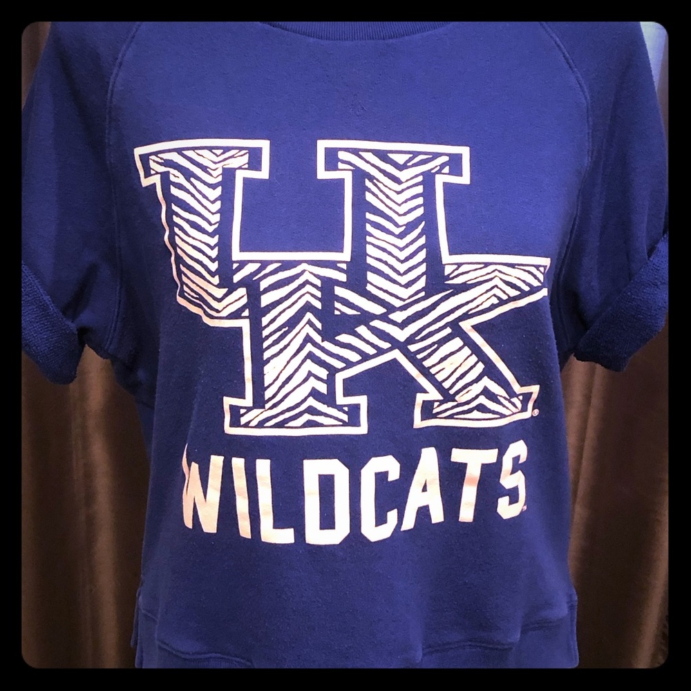 PINK Univ of Kentucky Wildcats Crewneck Sweatshirt
